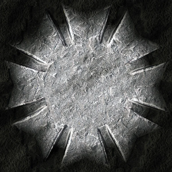 Yıldız şeklinde taş — Stok fotoğraf
