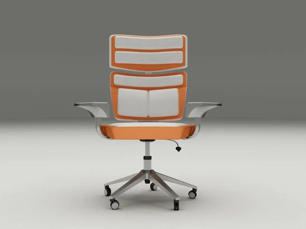 Diseño Original Silla Oficina Renderizado — Foto de Stock