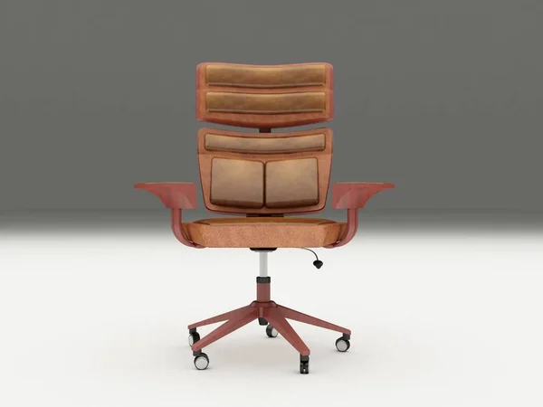 Diseño Original Silla Oficina Renderizado — Foto de Stock