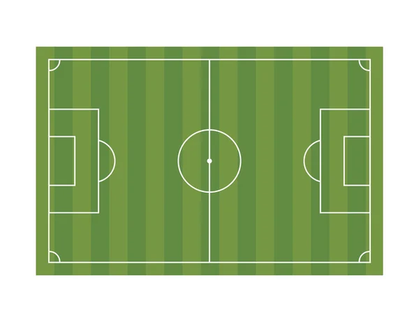 Fotbollsstadion Fotbollsplan Konkurrens Texturerat Gräs Randig Stadion Grönt Blank Strukturerad — Stock vektor