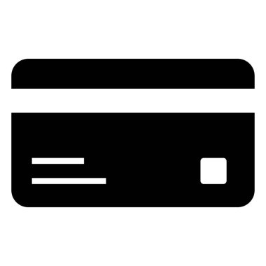 Kredi kartıyla. Kimlik kartı vektörü.