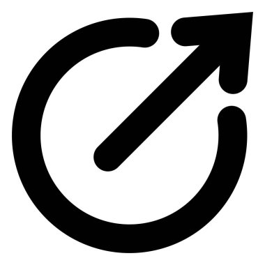 Sembolü paylaş. Bağlantı çizimi. İşareti okla paylaş