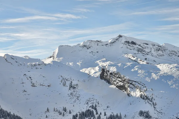 Alpine Winterlandschaft — Stockfoto