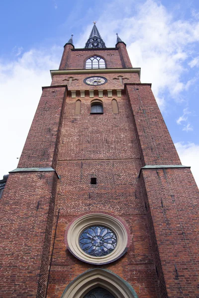 Riddarholmskyrkan with blue sky — Stock Photo, Image