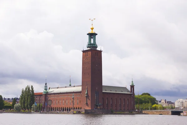 Tre Kronor Stadshuset Stockholm — Stockfoto