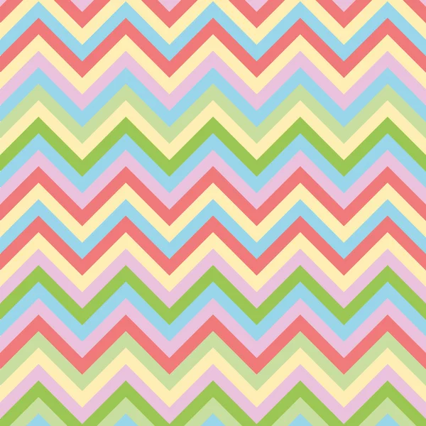 Spring zigzag pattern — Stock Vector