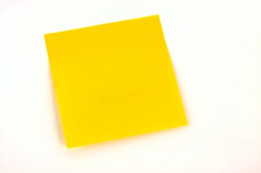 Post it boş ve sarı