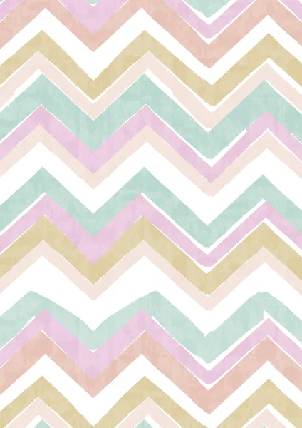 Rayures aquarelle zigzag — Image vectorielle