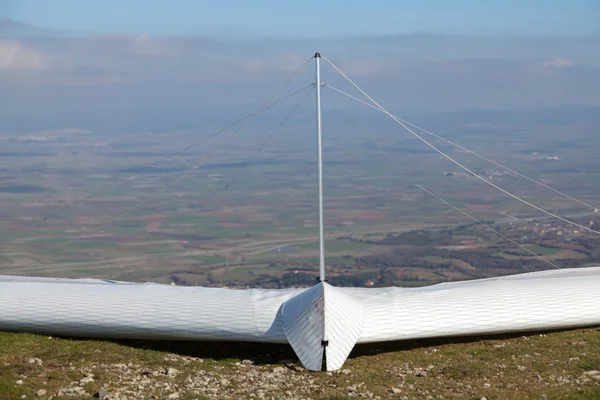 Hang glider view — Stock Photo, Image