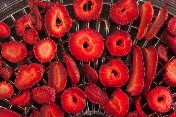Strawberries and drier concept — Stock Photo, Image