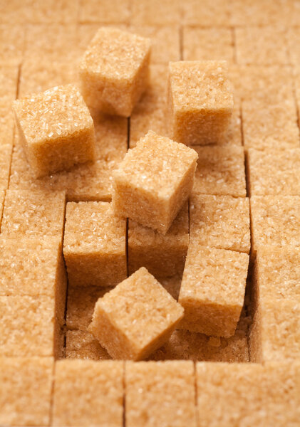 Brown sugar cubes