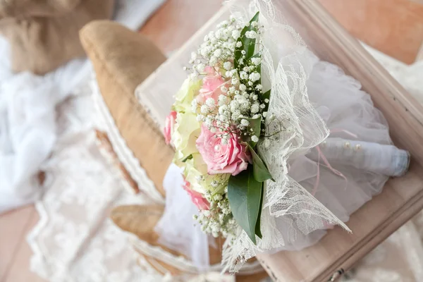 婚礼装饰花 — 图库照片