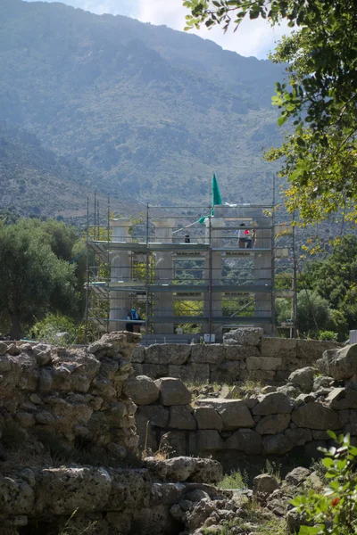 Templet av de stora gudarna på Samothrake — Stockfoto