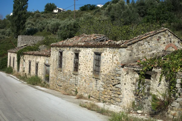 Vieille maison en pierre à Samothrace — Photo