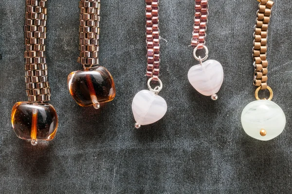 Beads jewelry designs — Stock Photo, Image