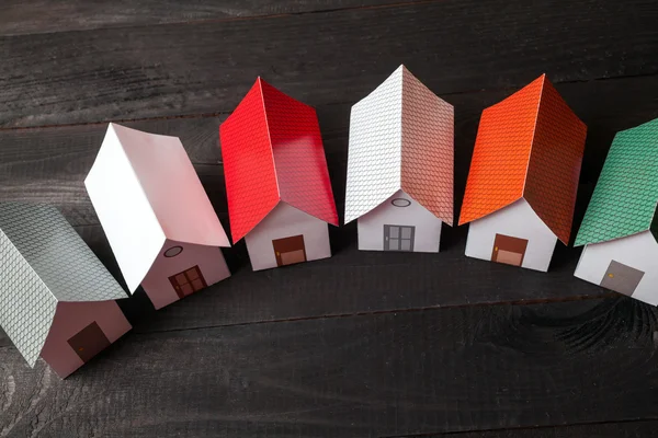 House symbol - Miniatures houses — Stock Photo, Image