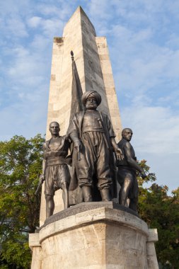 Memorial to Barbarossa Hayreddin Pasha clipart