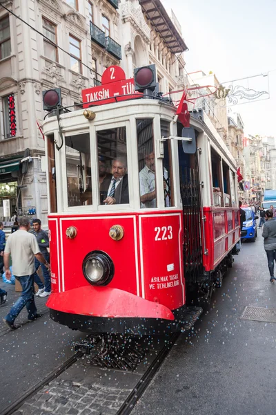 Tranvía Taksim — Foto de Stock