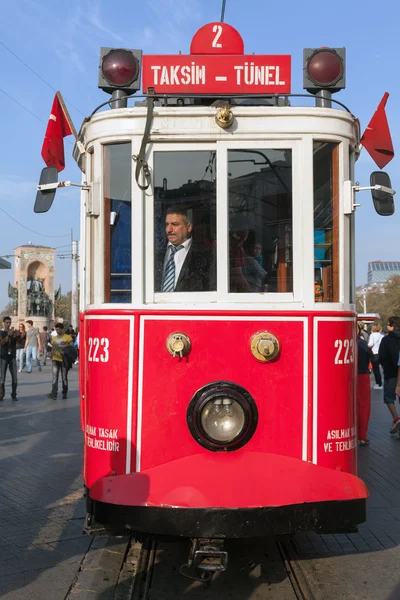 Tranvía Taksim — Foto de Stock