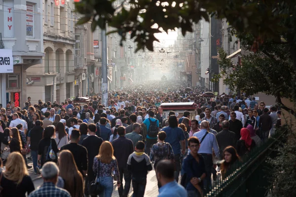 Rua Taksim Istiklal — Fotografia de Stock