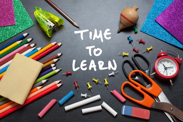 Time for learn — Stock Photo, Image