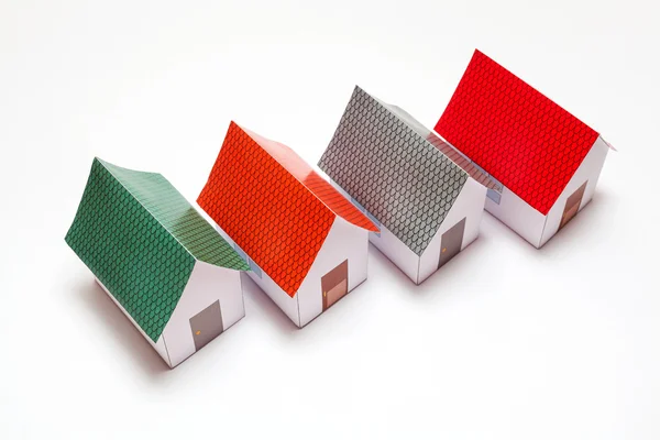 Papercraft House — Stock Photo, Image