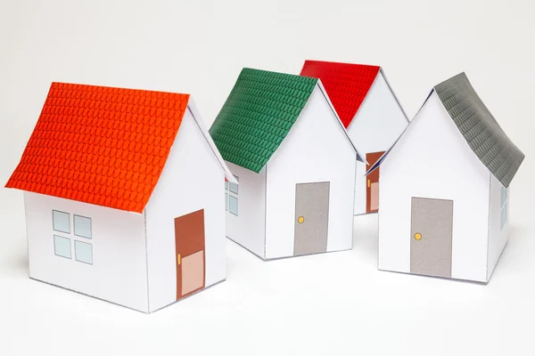 Papercraft House — Stock Photo, Image