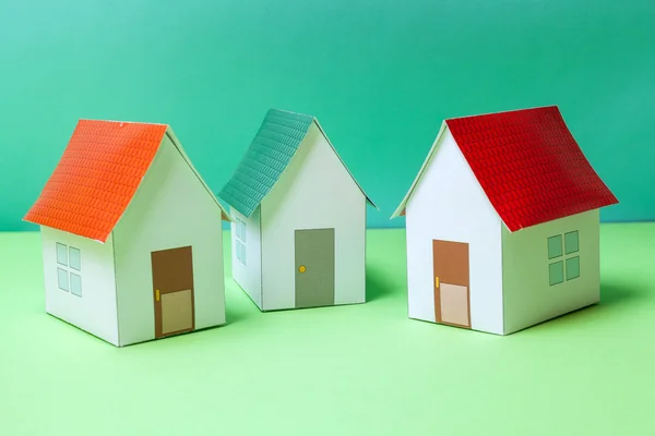 Papercraft House — Stock Photo, Image