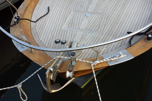 Arco de barco de pesca — Fotografia de Stock