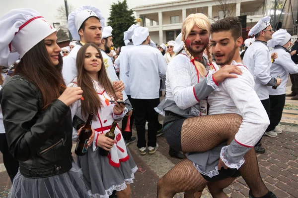 Desfile de Carnaval de Xanthi — Foto de Stock