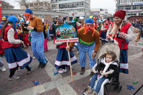Desfile de Carnaval de Xanthi — Foto de Stock