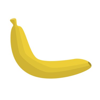 Beyaz bir zemin üzerinde güzel sarı olgun muz taşıyıcı