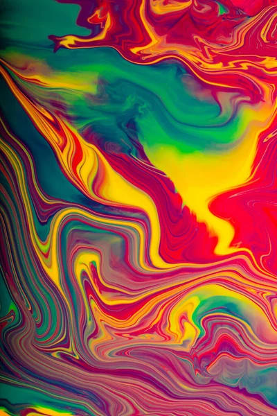 Abstract Regenboog Kleuren Achtergrond Make Concept Prachtige Vlekken Van Vloeibare — Stockfoto