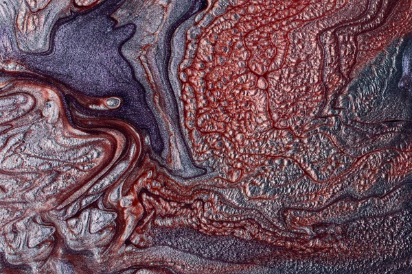Wielokolorowe Błyszczące Tło Marmurowe Mieszane Lakiery Paznokci Tworzą Koncepcję Piękne — Zdjęcie stockowe