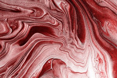 Sıvı tırnak cilasının güzel tek renkli lekeleri. Tökezleme boya dokusu. Sıvı sanat tekniklerinde tırnak kaplaması akış arkaplanı. Minimalizm kavramı..