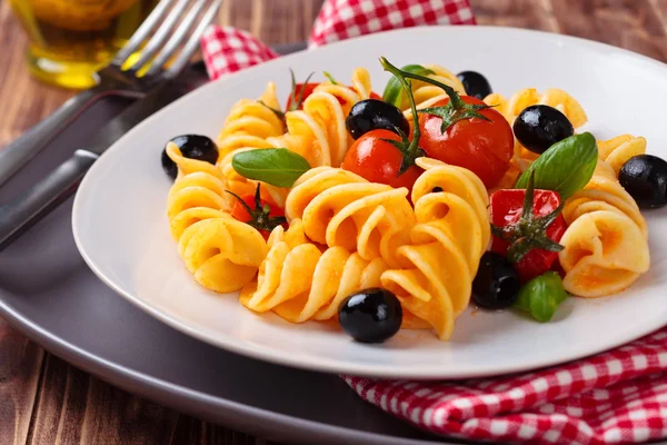Italiaans eten. pasta. — Stockfoto