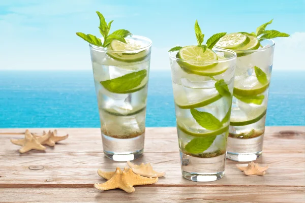 taze mojito kokteyli.