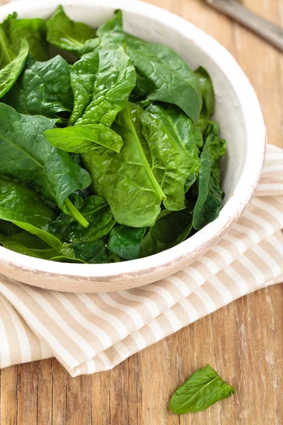 Fresh spinach leaves. — Stock Photo, Image