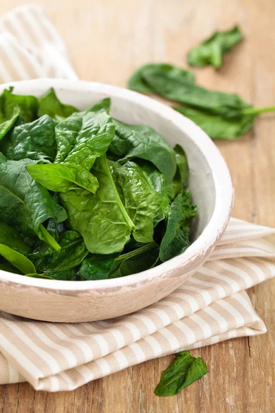 Fresh spinach leaves. — Stock Photo, Image
