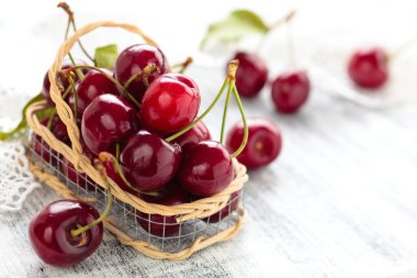 taze Olgun Kiraz.