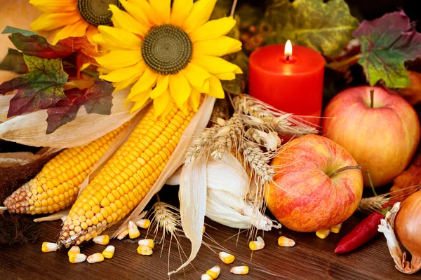 Herfst groenten en fruit. — Stockfoto