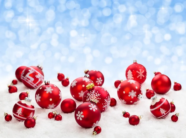 Different Christmas balls. — Stock Photo, Image