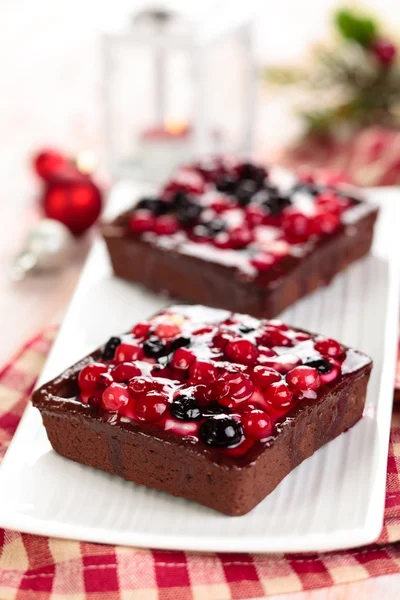 Torten mit Beeren. — Stockfoto