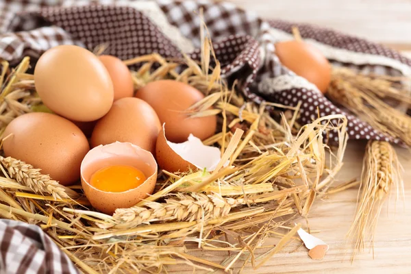 Farmers eggs. — Stock Photo, Image