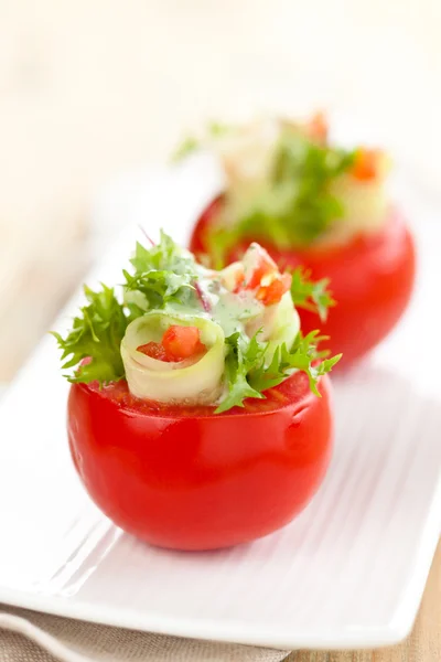 Tomates recheados . — Fotografia de Stock