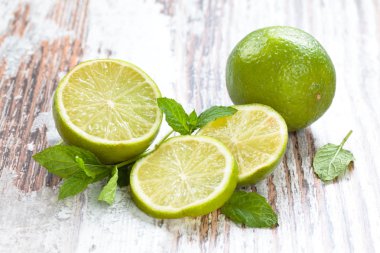 limon ve nane.