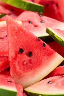 Slised watermelon.