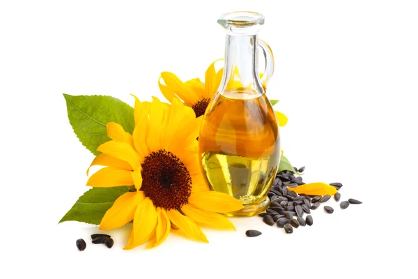 Sunflower oil. — Stock Photo, Image