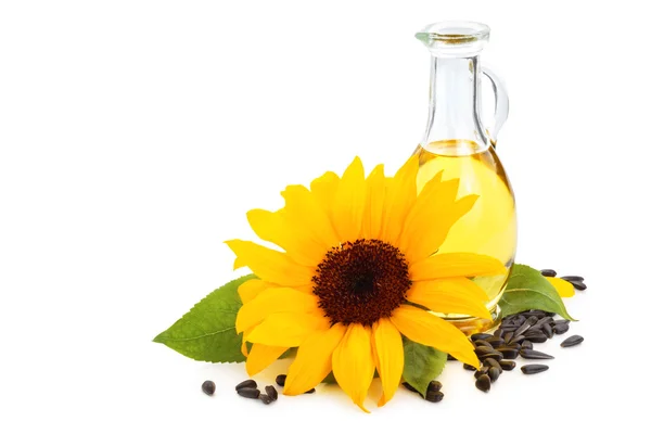 Sunflower oil. — Stock Photo, Image