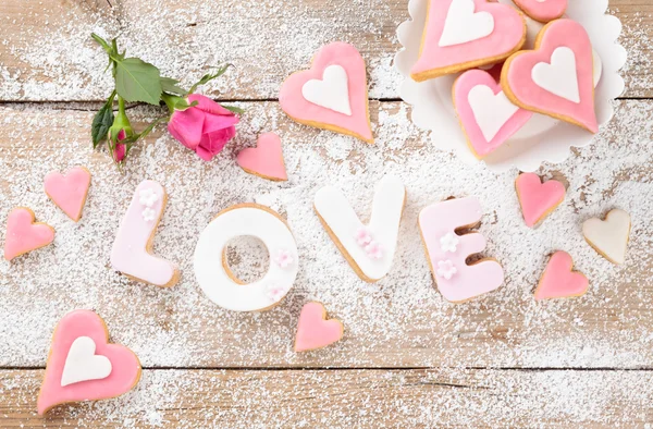 Galletas de amor . — Foto de Stock